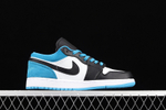 AIR JORDAN 1 LOW SE BLACK/BLACK/LASER BLUE/WHITE