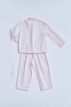 ZARA TIMELESZ - ПИЖАМА В ПОЛОСКУ, РОЗОВЫЙ