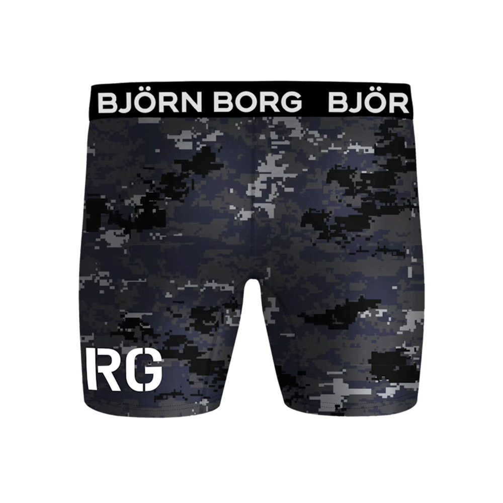 Björn Borg Performance Boxer Shorts 3 Pack Men - Black, White