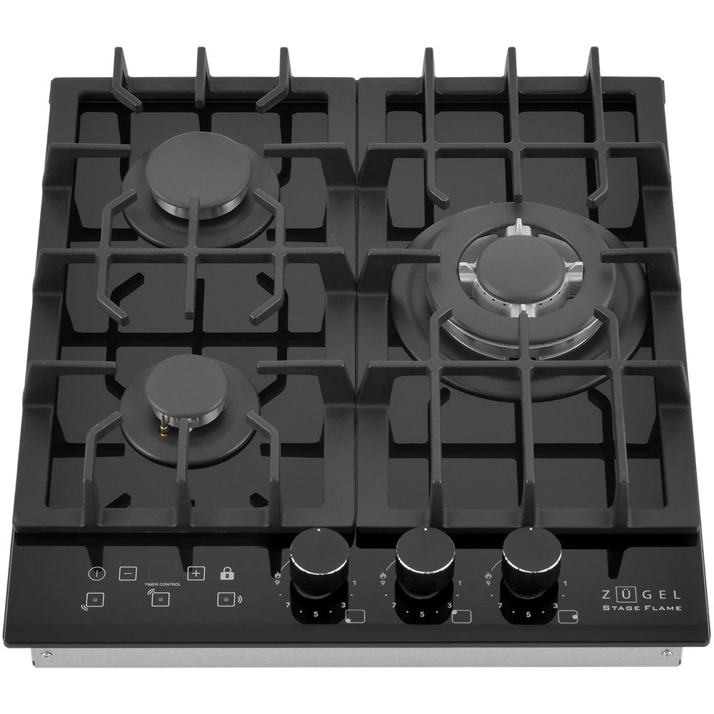 Встраиваемая газовая варочная панель ZUGEL ZGH450X