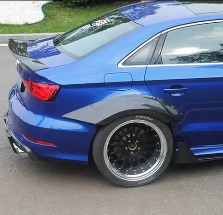 Карбоновые расширители арок для AUDI S3 A3 2013 - 2016 Ауди аэродинамический обвес