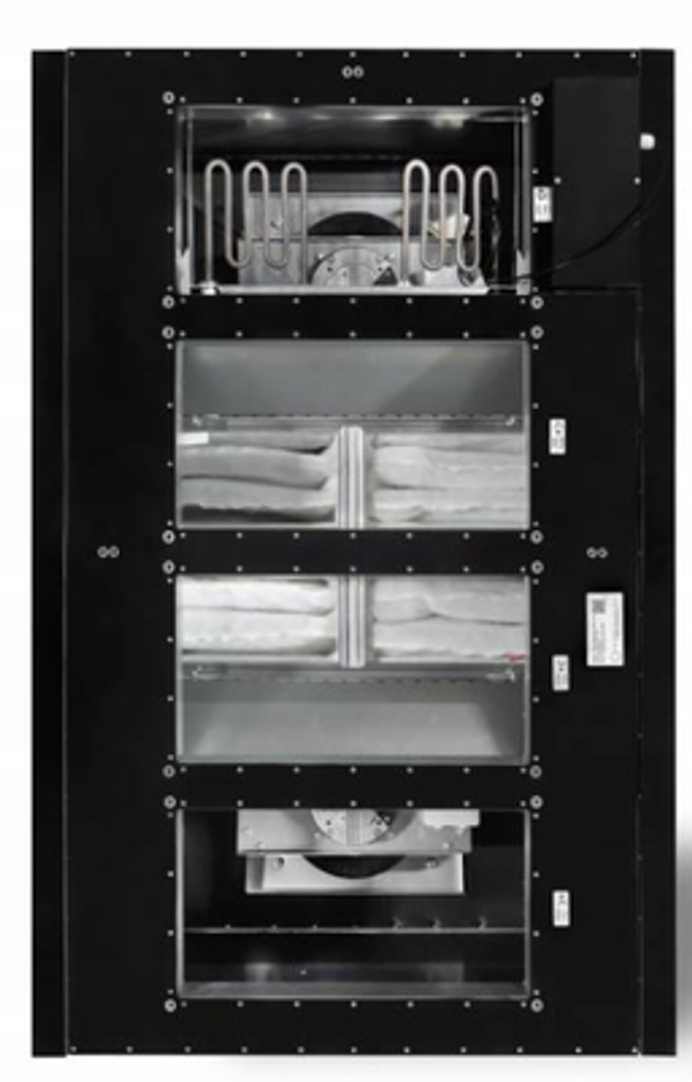 Приточно-вытяжная вентиляционная установка Turkov Zenit 1200 HECO E (стальной корпус)