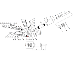 Шайба медная для плунжера V3, V3LP (Washer copper plunger d25mm x 14mm x 0.7mm)
