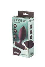 Анальная пробка с вибрацией Spice it up New Edition Perfection Wine red 8014-03lola