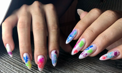 летний дизайн для ногтей