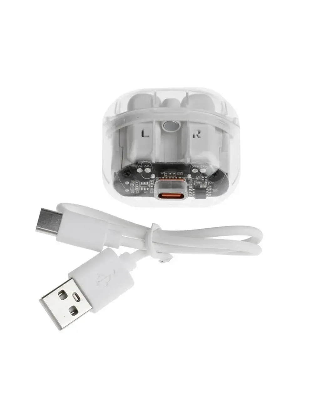 Наушники беспроводные Y89, TWS, вкладыши, Bluetooth 5.3, 30/