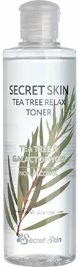 Тонер для лица Secret Skin Tea Tree Relax Toner с экстрактом чайного дерева