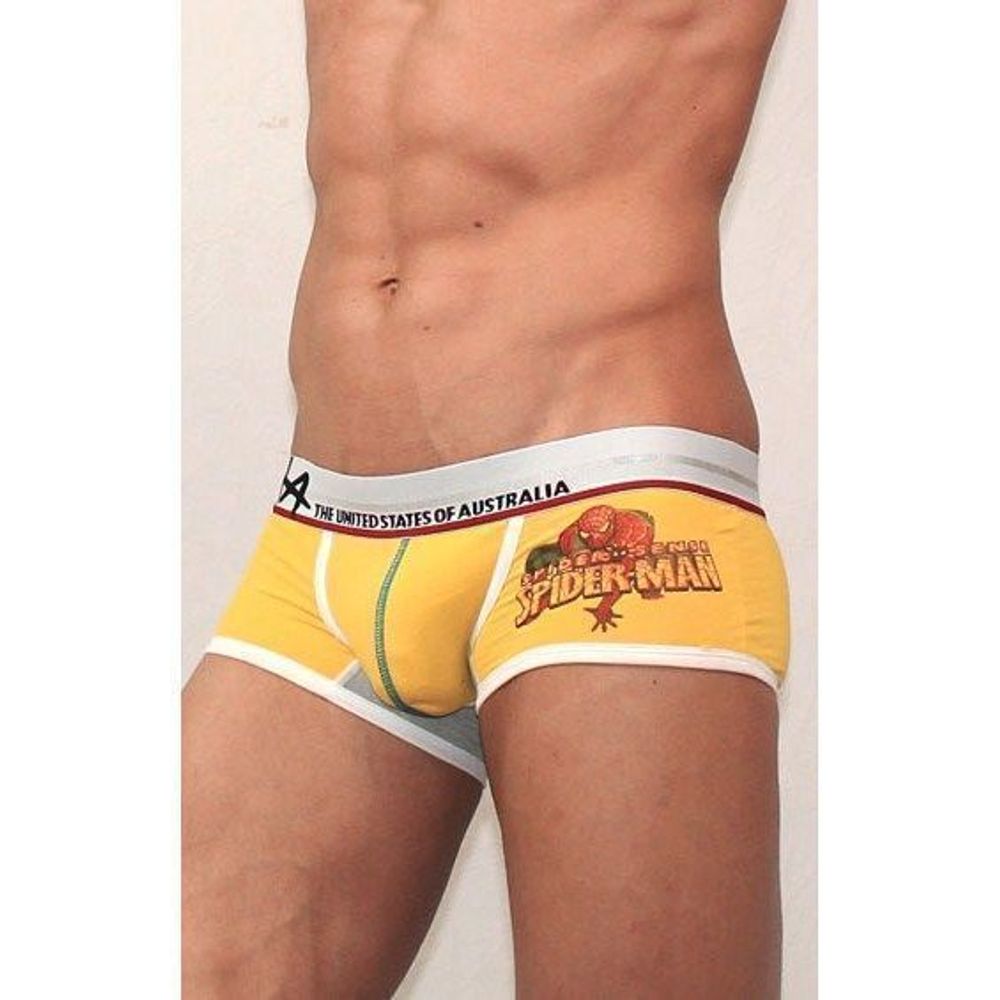 Мужские трусы хипсы желтые Croota Hip Yellow