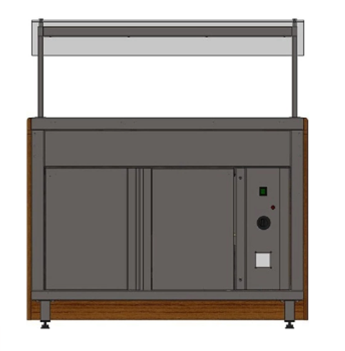 Прилавок с тепловой поверхностью REFETTORIO Capital RH12А