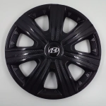 Колпаки на колеса R15 черные 4 шт