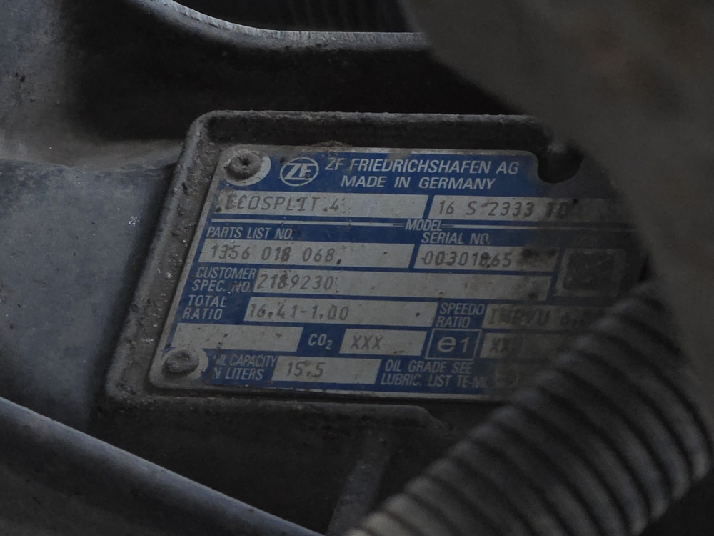 МКПП ZF 16S2333TD 2018г.