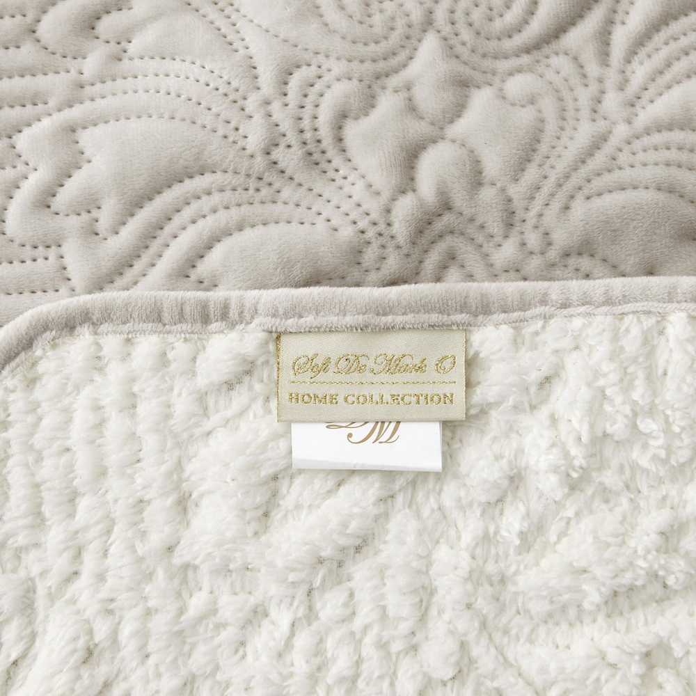 Плед 220х240 Sofi De MarkO Вивальди серый