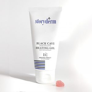 Разогревающий гель-маска с черной икрой Black Cavi Heating Gel, Storyderm, 80 мл