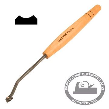 Резец для чекеринга B-2 (две РК, промежуток - с зубцами)