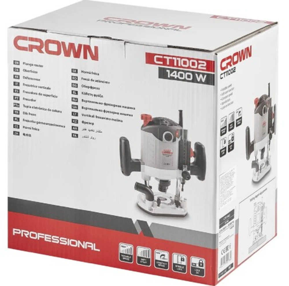 Фрезер сетевой Crown CT11002