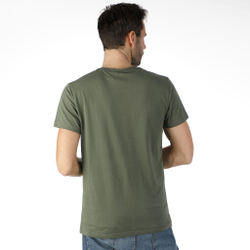 Мужское теннисное поло Quiet Please Melbourne Sunrise T-Shirt Men - Khaki, Multicoloured