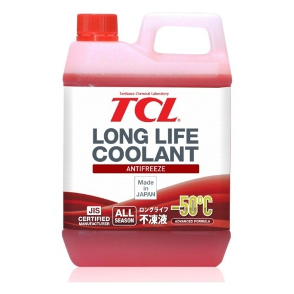 Жидкость охлаждающая  красная TCL  &quot;Long Life Coolant Red&quot;, 4 л