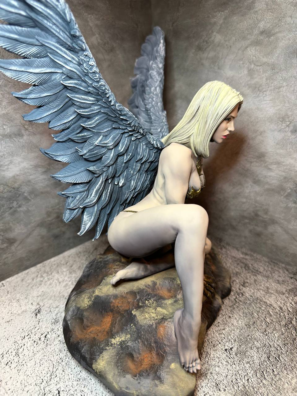 Angel Девушка Ангел 28 см (окрашена)