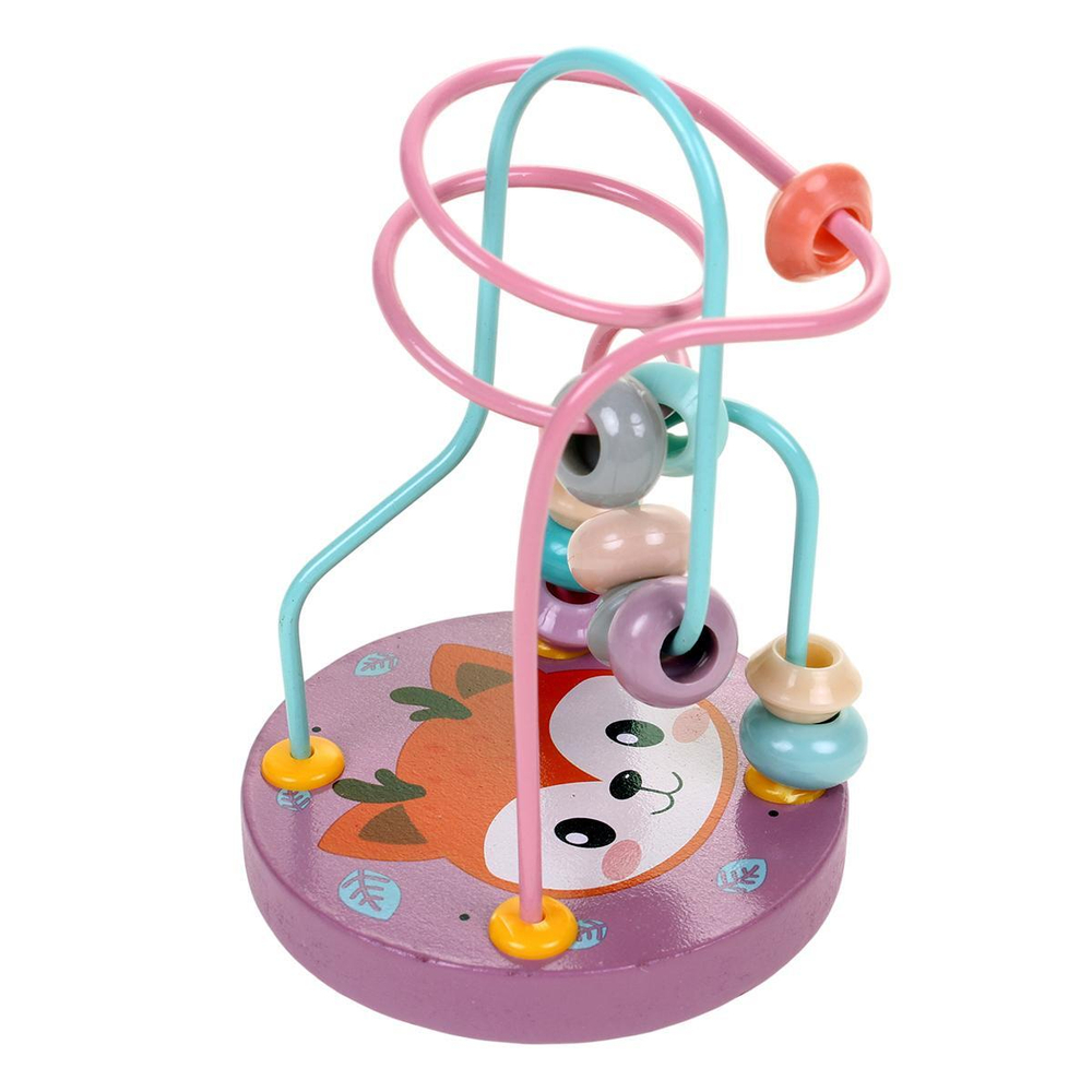 Развивающая игрушка деревянная Лабиринт маленький, коробка C-41748