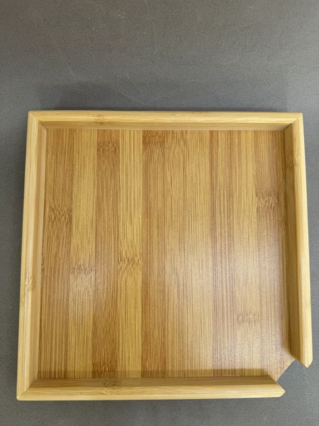 Поддон для раскола прессованного чая, бамбук, 24/24см