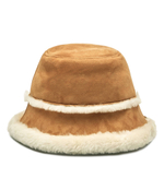 Кожаная шляпа Shearling EMU Australia - бежевый(W7017)