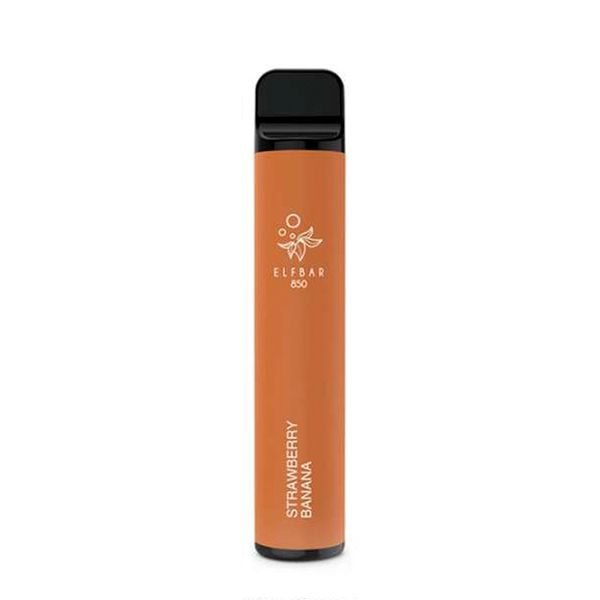 Купить Одноразовый Pod Elf Bar 850mAh - Strawberry Banana (1500 puffs)