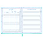 Дневник для музыкальной школы 170х215 мм, 48 л., обложка кожзам твердая, фольга, BRAUBERG, справочный материал, КОТИК, 107367