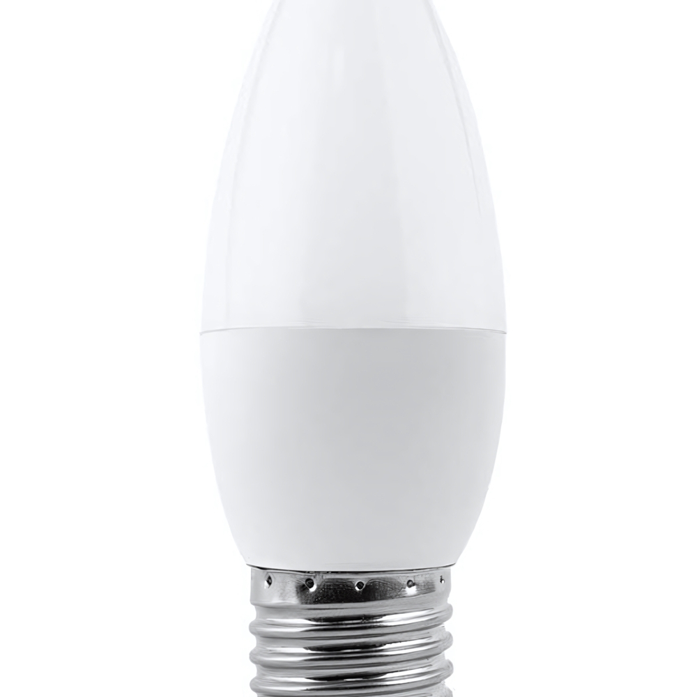 Лампа светодиодная IN HOME, Е27, 8Вт, С37 (свеча), 220В, 600Лм, 4000К