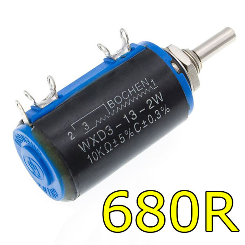 Потенциометр BOCHEN WXD3-13-2W 680R