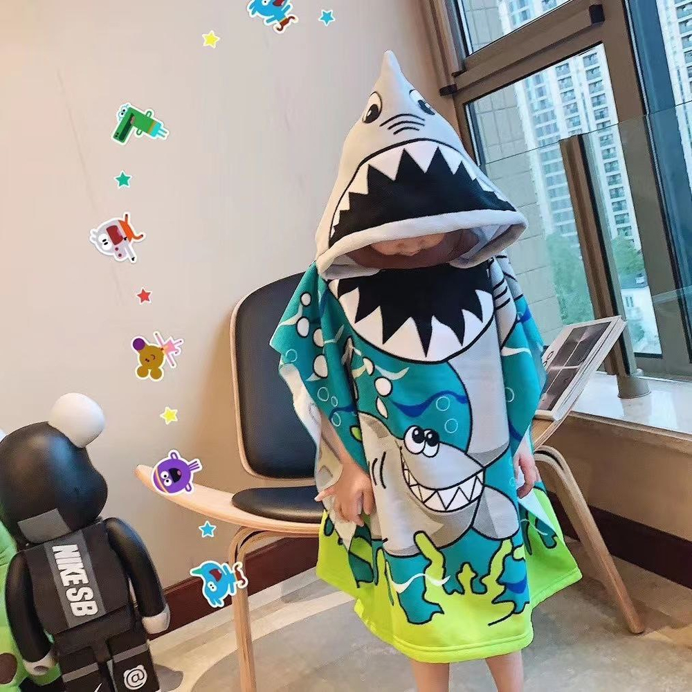 Детское полотенце - пончо