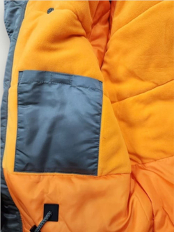 Husky III fleece Nord Storm (оливковый - olive/orange)