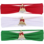 Повязка на голову детская «New Little Mi Mi - Чудесный колокольчик», микс 3 цвета, 4*16.5см