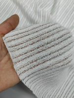 Вязаное полотно/ Белое