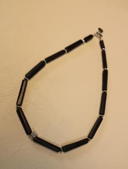 Чокер-колье из шунгита "Городская броня"