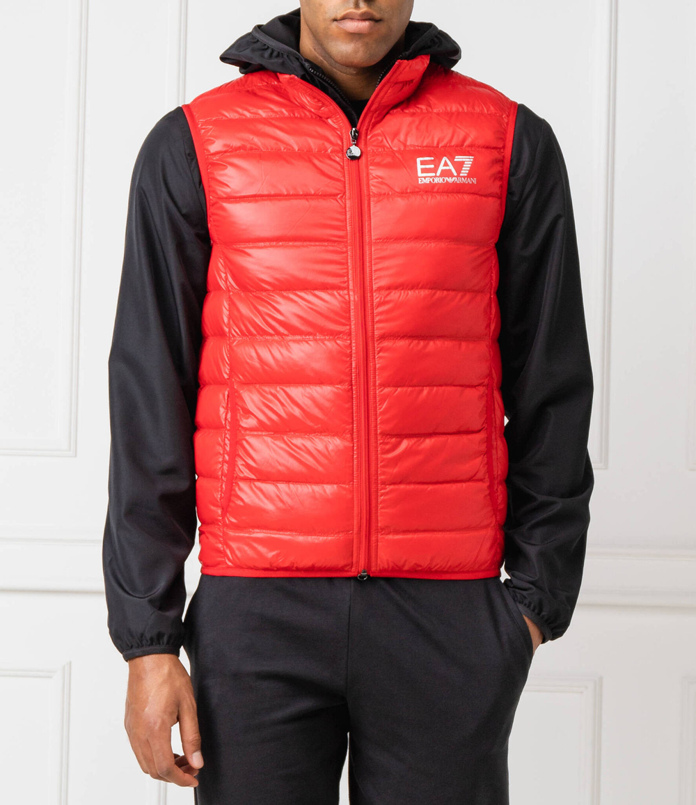Пуховая безрукавка EA7 - красный(8NPQ01 PN29Z)