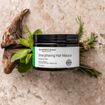 California Gold Nutrition, Beauty, укрепляющая маска для волос, биотин, розмарин и мята, 340 г (12 унций)