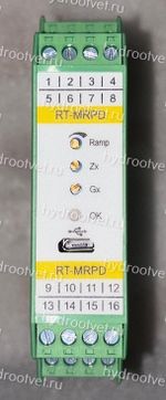 RT-MRPD2-6-30/A1 - Электронный усилитель внешний для управления клапаном - пропорциональный гидрораспределитель 4WRE6, сигнал ±10В