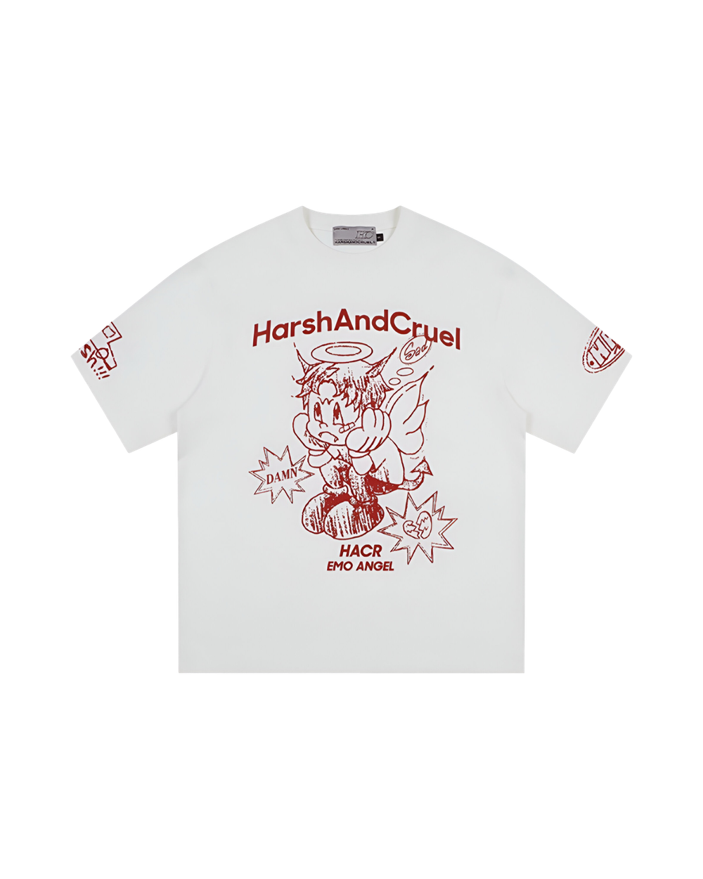 Футболка HARSHandCRUEL "Emo Angel" Oversized Tee