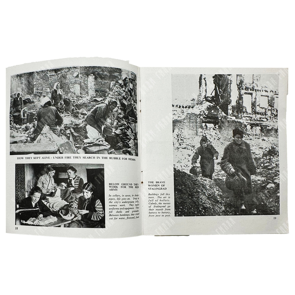 История осады Сталинграда, рассказанная на 52 страницах.../ The siege of Stalingrad...[1943]