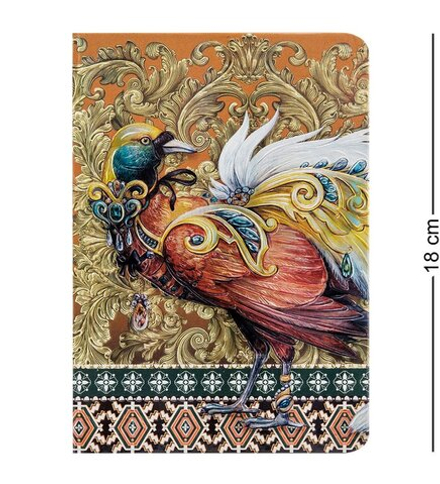 BM-08/3 Блокнот сред. «Легкокрылая птица» (3D твердая обложка)