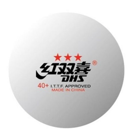 Пластиковые мячи DHS ITTF *** 40+ ,6 шт.