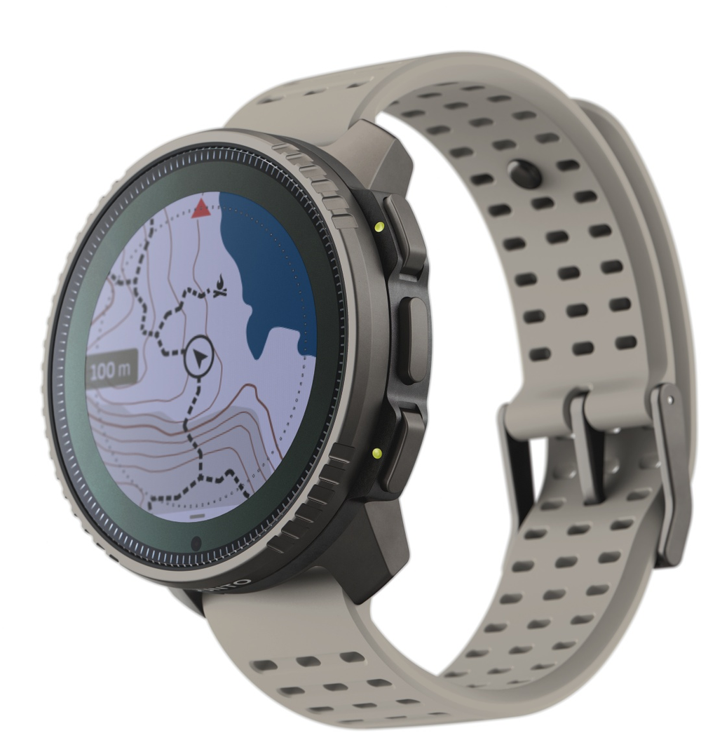 Смарт-часы Suunto VERTICAL TITANIUM SOLAR SAND (SS050860000) 49 мм серый-серый