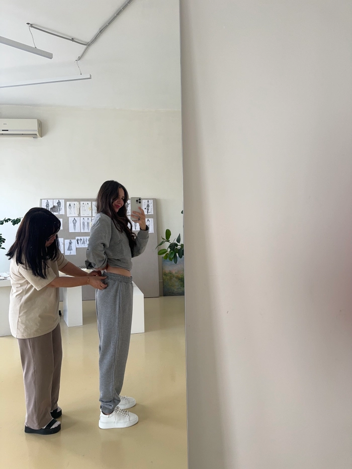 БРЮКИ БРАНДО СЕРЫЙ МЕЛАНЖ