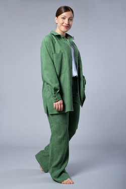 Брюки женские 3605ЛП, Папоротник #319Пап023605ЛП