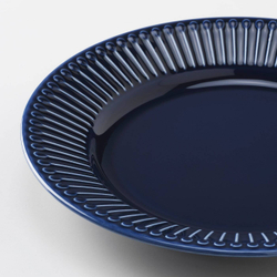 IKEA STRIMMIG  (ИКЕА СТРИММИГ)  -  Тарелка, керамогранит голубого цвета, 21 см
