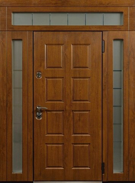 Двуполая входная дверь Моттура 3 полки ( Любой размер )