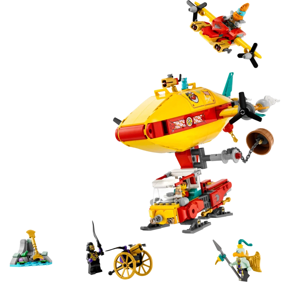 Конструктор LEGO Monkie Kid 80046 Облачный дирижабль Монки Кида
