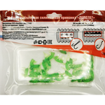 Рыболовные, силиконовые приманки. Рачки мормыш RuBaits Shrimp креветка. Набор для рыбалки на щуку, судака, окуня, форель. Зимняя рыбалка, микроджиг.