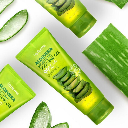 Увлажняющий гель с экстрактом алоэ FarmStay La Ferme Aloe Vera Moisture Soothing Gel, 200мл