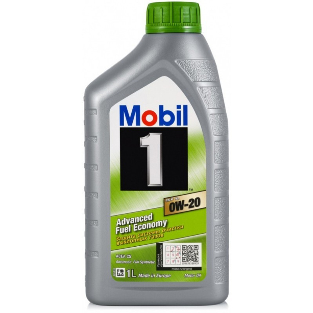 Моторное масло Mobil 1 ESP X2 0W-20, 1л. 153790